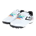 アンブロ(UMBRO)(キッズ)ジュニアサッカートレーニングシューズ アクセレイタ- SB WIDE UF4FCST5J WHBK