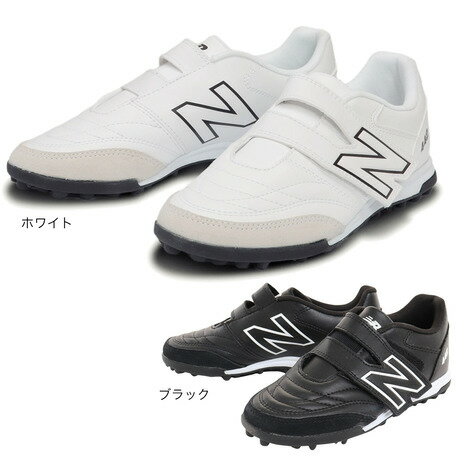 シューズ ニューバランス（new balance）（キッズ）ジュニアサッカートレーニングシューズ ターフグラウンド用 442 v2 V TF JNR JS4VTWT2M/JS4VTBK2M マジックテープ