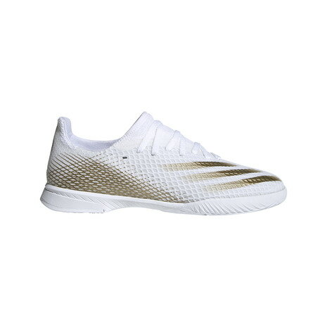 アディダス（adidas）（キッズ）ジュニアサッカーインドアトレーニングシューズ エックス ゴースト.3 IN EG8225 サッカーシューズ トレシュー