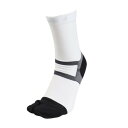 デュアリグ(DUARIG)(メンズ)サッカー ソックス 靴下 和紙ソックス 足袋型 4S0026-SCAC-750KM WHT