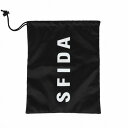 スフィーダ(SFIDA)(メンズ、レディース、キッズ)ベーシック シューズバッグ SH-24B08 BLK