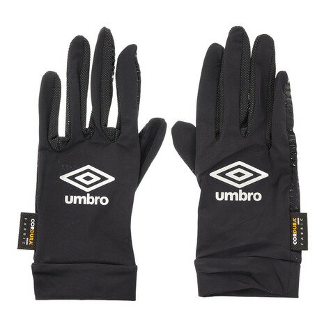 アンブロ（UMBRO）（メンズ、レディース）冷GRABシリーズ クーリンググローブ UUAPJD00 BK