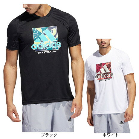 アディダス（adidas） バスケットボールウェア バッジ オブ スポーツ グラフィック 半袖Tシャツ SF877（メンズ）