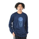 ニューバランス(new balance)(メンズ)バスケットボールウェア グラフィック ロングスリーブTシャツ AMT45181TNV