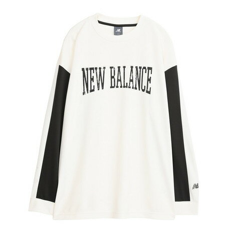 【ポイント10倍！要エントリー★ブラックフライデー限定】ニューバランス（new balance）（メンズ）フリース MT1996 ウィンドブロックハーフスナップ プルオーバー AMT35112BE ベージュ