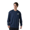 ニューバランス(new balance)(メンズ)バスケットボールウェア Arm Graphic ロングTシャツ AMT35181TNV 速乾