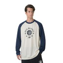 ニューバランス(new balance)(メンズ)バスケットボールウェア カラーブロックロングTシャツ AMT35183TNV 速乾