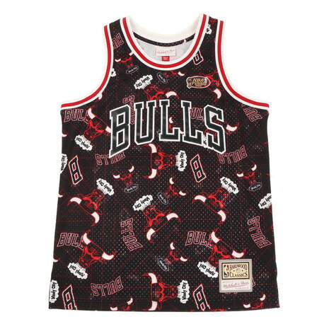 【10%OFFクーポン 8/25まで】ミッチェルアンドネス（Mitchell&Ness） NBA シカゴブルズ バスケットボールウェア Tear Up Pack タンクトップ MSPOBW19081-CBUPTBK M （メンズ）