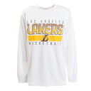 エヌビーエー（NBA） バスケットボールウェア ジュニア レイカーズ 長袖Tシャツ PBC2X-LAKERS （キッズ）