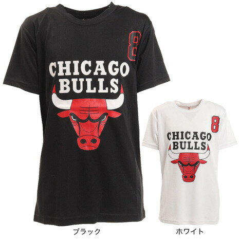 エヌビーエー（NBA）（キッズ） ジュニア ザック・ラヴィーン シカゴ・ブルズ アイコン 半袖Tシャツ PFC7Z-BULLS