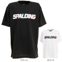 スポルディング（SPALDING）（キッズ） バスケットボールウェア ジュニア Tシャツ レイヤーロゴ SJT22063