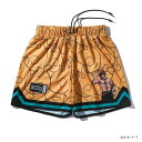 スポルディング(SPALDING)(メンズ、レディース)バスケットボールウェア ジャージーショーツ ONE PIECEメラメラの実 SMP25108POR
