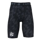 アンダーアーマー(UNDER ARMOUR)(メンズ)バスケットボールウェア カリー ヒートギア プリント ショーツ 1379829 002