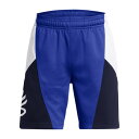 アンダーアーマー(UNDER ARMOUR)(キッズ)バスケットボールウェア ジュニア カリー スプラッシュ ショーツ 1380334 401