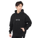 アクター(AKTR)(メンズ、レディース)バスケットボールウェア ロゴスウェットプルオーバーフーディー 223-018010 BK
