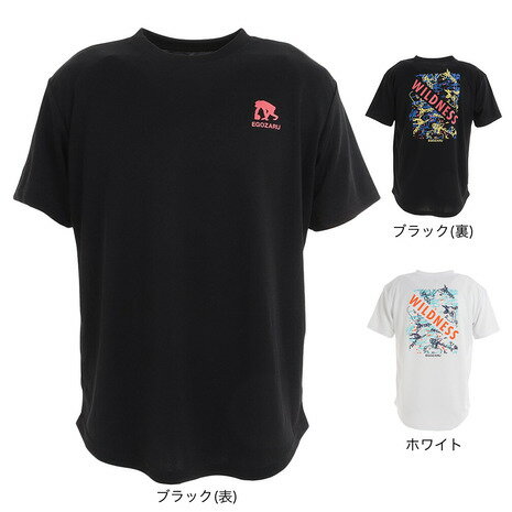 【20%OFFクーポン！8/19まで】エゴザル（EGOZARU） バスケットボールウェア ドローイングバックプリント半袖Tシャツ EZST-S2231 （メンズ）