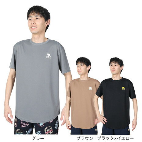 エゴザル（EGOZARU）（メンズ、レディース）バスケットボールウェア ソリッドバックプリント Tシャツ E..