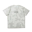 アクター(AKTR)(メンズ、レディース)バスケットボールウェア CUT-UP CAMO ロゴ スポーツ Tシャツ 125-024005 GY