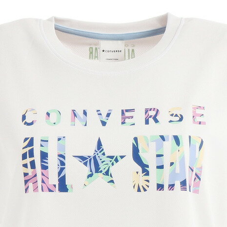 コンバース（CONVERSE） レディース バスケットボールウェア プリントTシャツ CB312352-1100 （レディース）