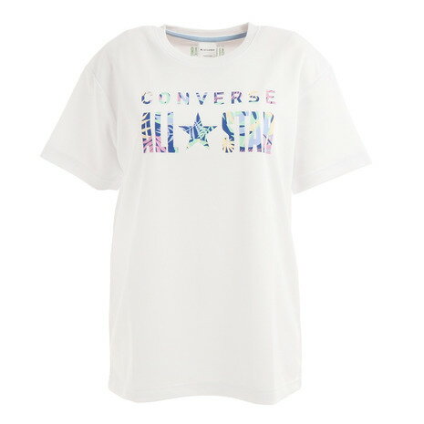 コンバース（CONVERSE） レディース バスケットボールウェア プリントTシャツ CB312352-1100 （レディース）