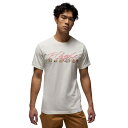 ジョーダン(JORDAN)(メンズ)Tシャツ バスケットボールウェア フライト エッセンシャル 半袖 ホワイト FN5967-133