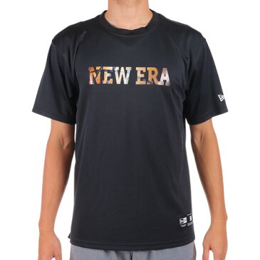 ニューエラ(NEW ERA) バスケットボールウェア 半袖 テック Tシャツ フロントロゴ バスケットボール 12852933 (メンズ)