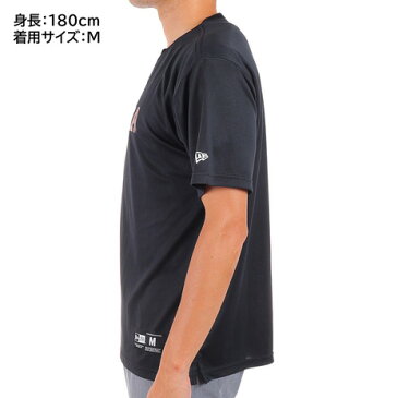 ニューエラ(NEW ERA) バスケットボールウェア 半袖 テック Tシャツ フロントロゴ バスケットボール 12852933 (メンズ)