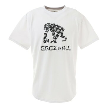 エゴザル(EGOZARU) バスケットボールウェア COMIC LOGO Tシャツ EZST-2118-031 (メンズ、レディース)