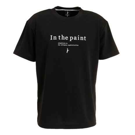 インザペイント（IN THE PAINT） バスケットボールウェア 半袖Tシャツ ITP22302BLK （メンズ）