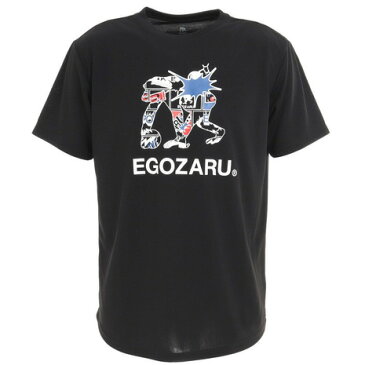 【20%OFFクーポン！8/19まで】エゴザル（EGOZARU） バスケットボールウェア アメコミロゴTシャツ EZST-S2201-012 （メンズ）