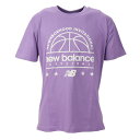 ニューバランス(new balance)(メンズ)バスケットボールウェア Hoops Invitational 半袖Tシャツ MT31586TWI