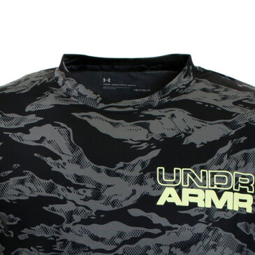 アンダーアーマー(UNDER ARMOUR) Tシャツ メンズ 半袖 ベースライン テック カモ 1353628 BLK/XRY BK 【 バスケットボール ウェア 】 (メンズ)