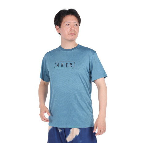 アクター（AKTR）（メンズ）バスケットボールウェア SEASONAL AKTR LOGO SPORTS Tシャツ 124-012005 BL