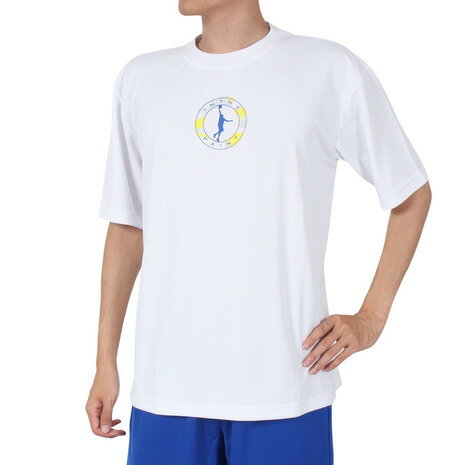 インザペイント(IN THE PAINT)(メンズ、レディース)バスケットボールウェア 半袖Tシャツ ITP24364WHT/ROY 速乾