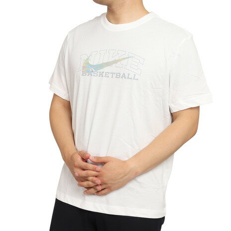 ナイキ ペアTシャツ ナイキ（NIKE）（メンズ）バスケットボールウェア Dri-FIT スウッシュ 半袖Tシャツ DR7643-100