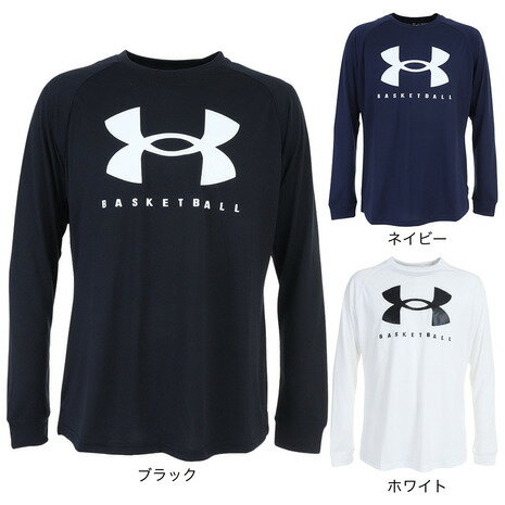 アンダーアーマー（UNDER ARMOUR）（メンズ） バスケットボールウェア ロンT テック ロングスリーブTシャツ 1375342