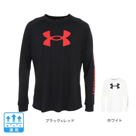 アンダーアーマー（UNDER ARMOUR）（メンズ）バスケットボールウェア テック ビッグロゴ ロングスリー..