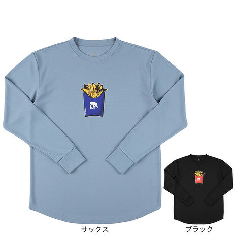 エゴザル(EGOZARU)(メンズ、レディース)バスケットボールウェア フレッシュタイム ロングスリーブTシャツ EZFW25ULS002