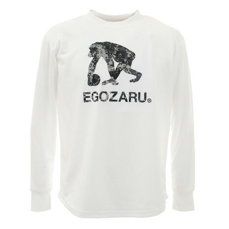 【買いまわりでポイント最大10倍！】エゴザル（EGOZARU） DIGICAMO LOGO 長袖Tシャツ EZLT-1904-025 （Men's）