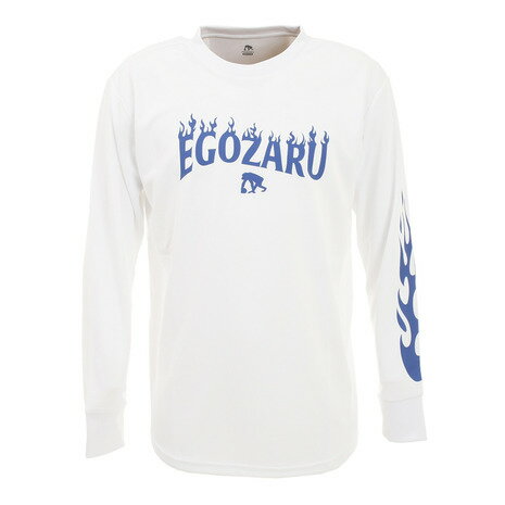 エゴザル（EGOZARU） バスケットボールウェア フレイム スリーブプリント ロングTシャツ EZLT-F2113-025 （メンズ、レディース）