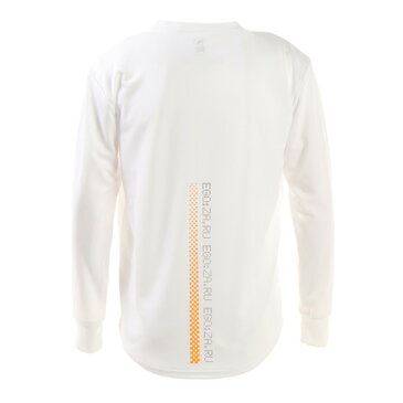 エゴザル(EGOZARU) BACK CENTER SPEED 長袖Tシャツ WHITE EZLT-2013-025 バスケットボールウェア (メンズ)