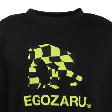 エゴザル(EGOZARU) バスケットボールウェア チェッカード ロゴ ロングTシャツ EZLT-F2101-173 (メンズ)