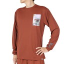 スポルディング(SPALDING)(メンズ、レディース)バスケットボールウェア 長袖Tシャツ ウォールペイント SMT23115FIG 速乾 UVカット