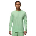 ジョーダン(JORDAN)(メンズ)バスケットボールウェア ドライフィット スポーツ GFX クルーネック 長袖Tシャツ HJ2344-376