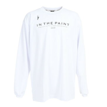 インザペイント（IN THE PAINT） バスケットボールウェア 長袖シャツ ITP22403WHT （メンズ）