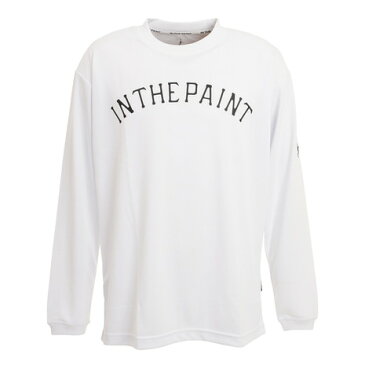 インザペイント（IN THE PAINT） バスケットボールウェア 長袖Tシャツ ITP21405WHT （メンズ）