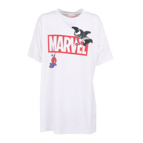 マーベル（MARVEL）（キッズ）バスケットボール ウェア UVカット キャラクター ジュニア マーベル スパイダーマン ヴェノム 半袖 Tシャツ DS0212020 冷感 速乾