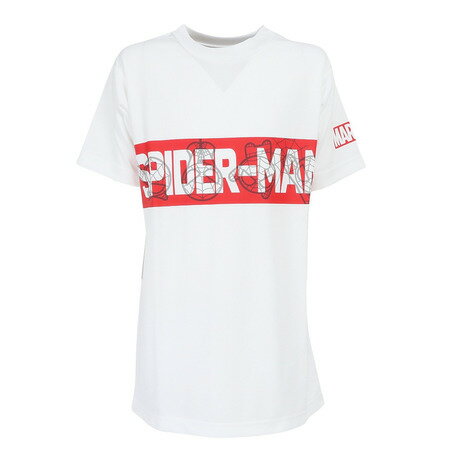 マーベル MARVEL キッズ ジュニア マーベル UVカット スパイダーマン半袖Tシャツ DS0222012 冷感 速乾