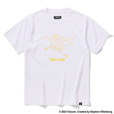 オンザコート ボールライン バスケット ピーナッツ（スヌーピー）仲間たち × ボールライン Tシャツ PNU1609 ホワイト バスケTシャツ スヌーピーバスケTシャツ ピーナッツバスケTシャツ カワイイ カワイイTシャツ 可愛い 可愛いTシャツ 練習着 バスケ練習着