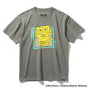 スポルディング(SPALDING)(キッズ)バスケットボールウェア ジュニア Tシャツ スポンジ・ボブ チェッカーフラッグ SJT25063SST